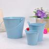 Мини Металлические Цветочные Горшки Ведро Жестяная Конфетная Подарочная Коробка Садовые Горшки Кашпо Горшок для Суккулентов Кашпо для Балкона Крючок Цветочный Горшок Садовые Кадки