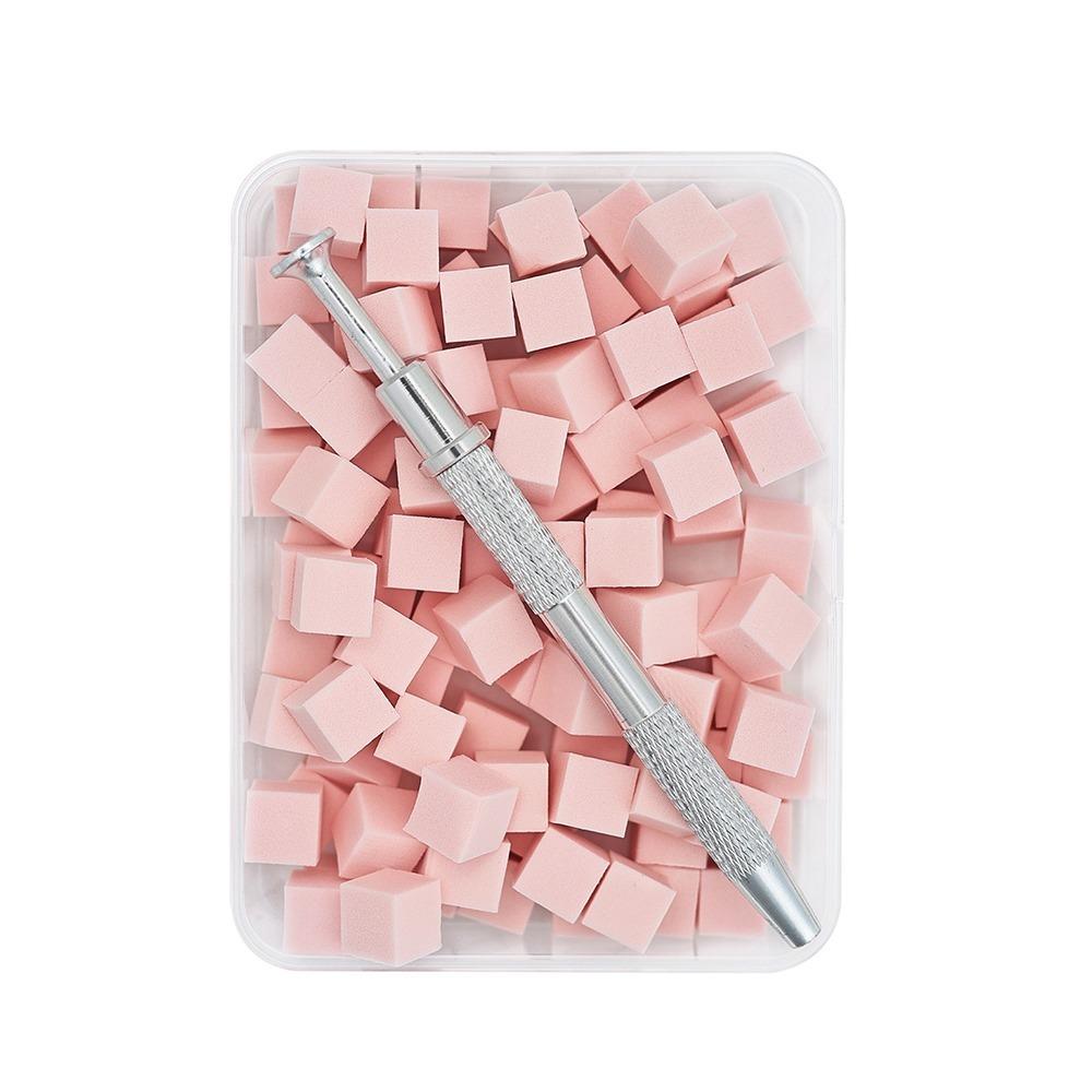 Coloring Stamping Gradient Nail Sponge Set Soft High Rebound Nail Stamper Sponge Nail Care Square DIY Manicure Makeup Sponge