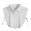 Women Detachable Cotton Blouse False Collar Shirt Fake Collar Lapel Clothes Accessories