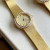 Full Diamond Vintage Women Watch Gold Silver Exquisite Retro Japan Movement Accurate Time Quartz Ladies Wristwatch