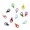 Colorful Spring Alloy Spray Paint Peach Heart & Figure 8 Keychain DIY Jewelry Material Pack