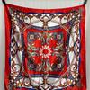 Scarf Female Fashion Hijab Square Bandana Handkerchief Satin Scarves Woman Headscarf Luxury Print Headband Travel Head Gear