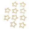 100pcs Star Paper Clips Skid Resistance Plating Process Rust Resistant Cute Paperclips for Office Sc