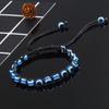 Colorful Turkish Blue Evil Eyes Beads Charm Bracelet Lucky Adjustable Braid Rope String Bracelets for Men Women Handmade
