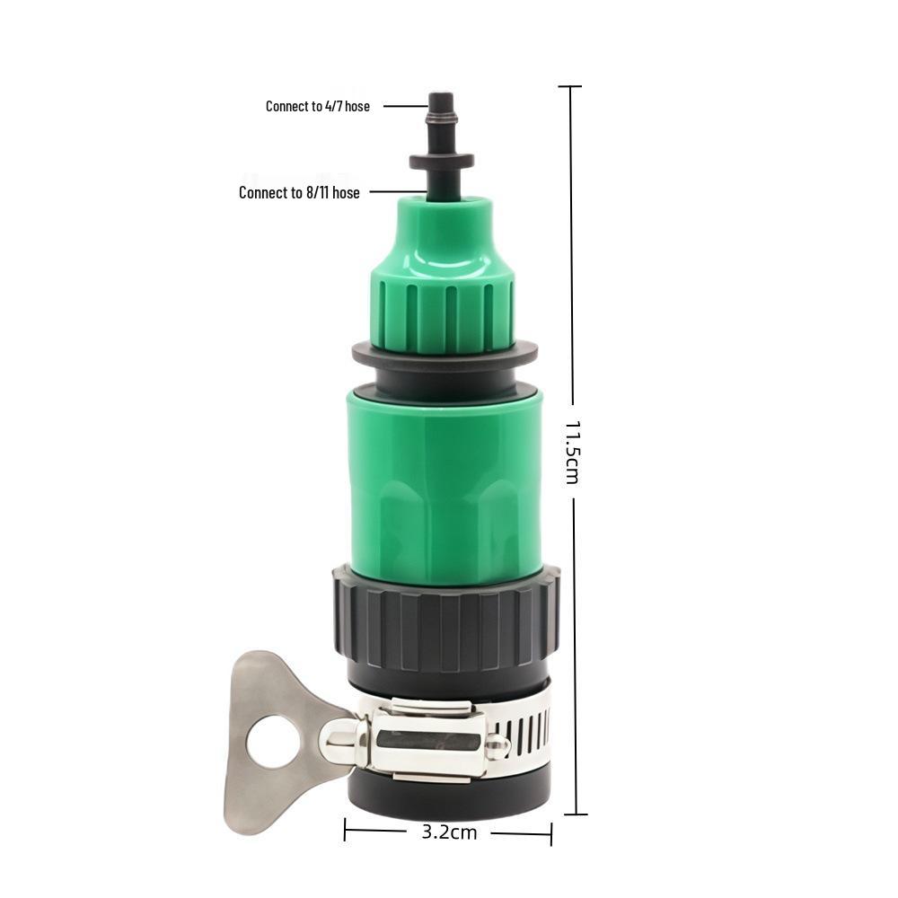 46-минутное устройство для быстрого подключения и автоматического капельного полива для полива сада