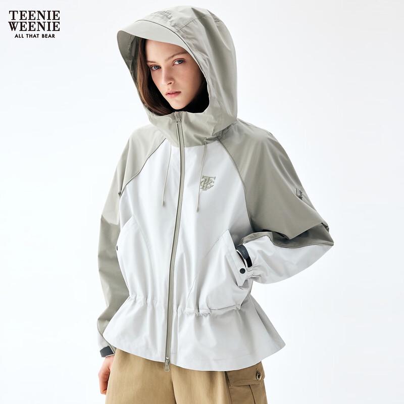 Teenie Weenie Женская толстовка с капюшоном и буквенным принтом с изображением медведя