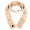 Winter USB Powered Electric Heating Scarf with 3 Temperature Control for Outdoor ActivityLight Tan