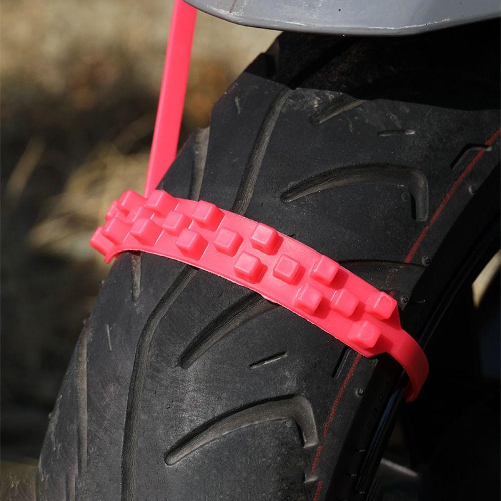 10 шт. Полиуретановые цепи для автомобильных шин, цепи противоскольжения для снежных шин, цепи для шин, электросамокат