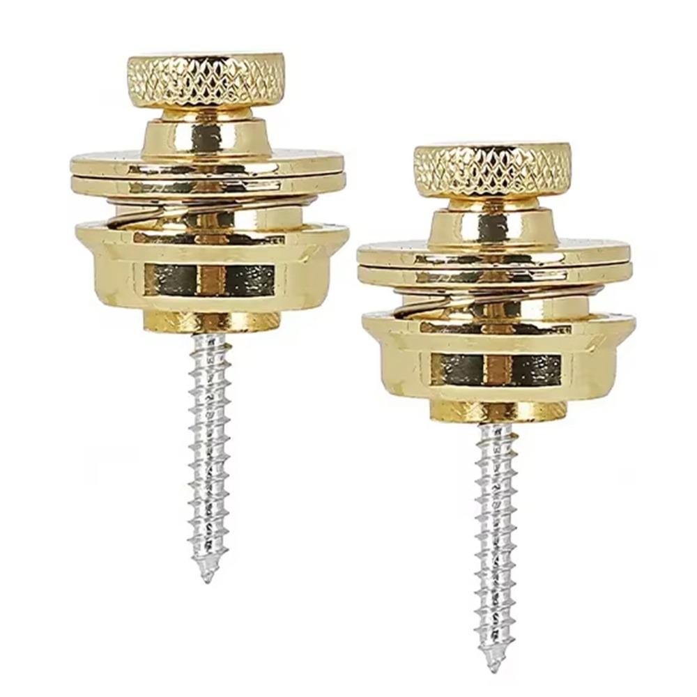 1Pcs Security Locking Guitar Strap Lock Locking End Stud for Acoustic Bass Guitar
