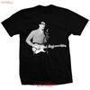Buddy Holly Guitar Music Black T Shirt K149161 Vintage Fashion Comfortable Breathable Stylish Casual Stretched Vintage