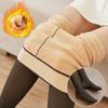 Winter Warm Leggings Sexy Slim Translucent Pantyhose Nylon Tights High Waist Elastic Thick Wool Sock Pants Women Thermal Legging