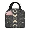 Lunch Bag for Women Moon Star Mystic Sun Astrology Tarot Goth Insulated Lunch Box Cooler Tote for Adults Men Work Office School
