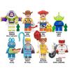 Disney Toy Story Buzz Lightyear Woody Mini Building Blocks Set Educational Kids Toys