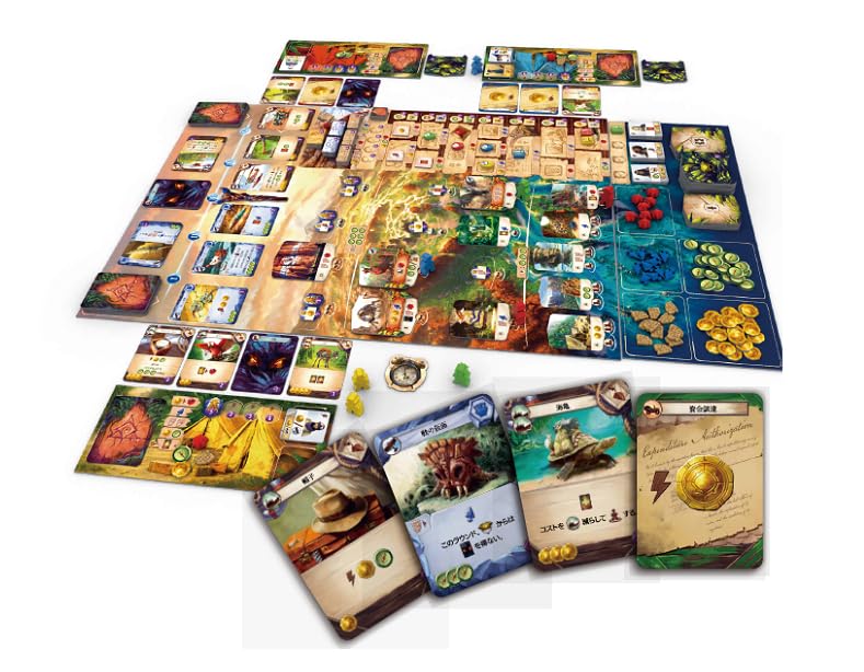 Настольная игра The Lost Ruins of Arnak японская версия