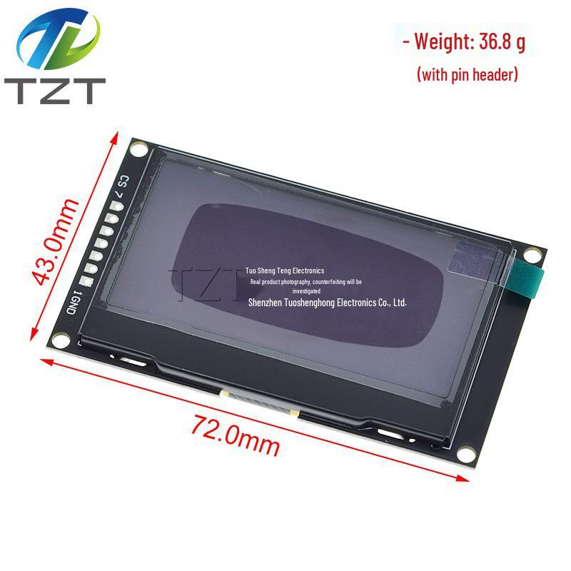 2,42-дюймовый OLED-дисплейный модуль, 128x64 пикселей, последовательный порт SPI