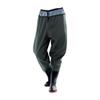 Fishing Waders Wading Pants Stockingfoot with Anti Skid Boots, Waist Trousers