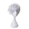 Gojo Satoru Cosplay Wig Anime Jujutsu Kaisen Cosplay Gojo Short Heat Resistant Synthetic Hair Anime Wigs Costume Party