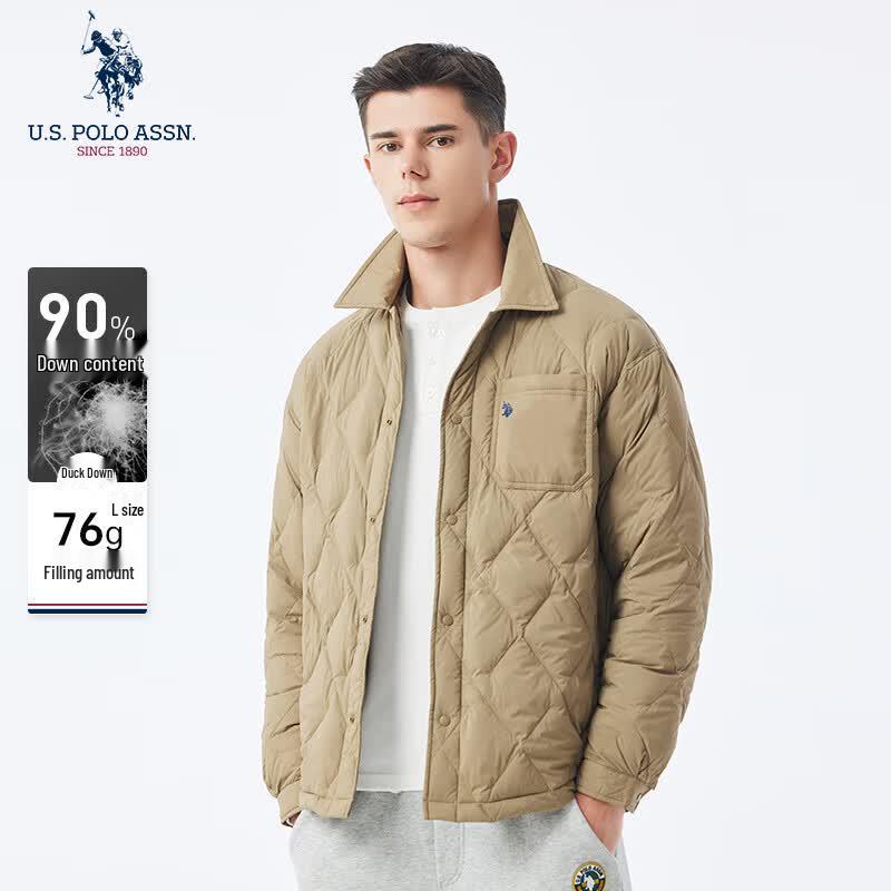 U.S. Polo Assn. Легкий мужской пуховик