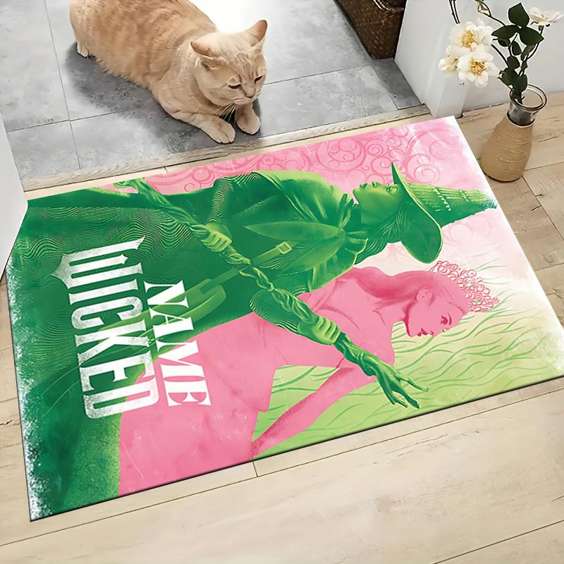 Custom Name "Magical Fantasy Dress" Carpet Rug Customizable Soft Washable Anti-Slip Home Living Room Sofa Mats Personalized Rug. 0909330