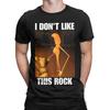 Men Women Graphic Printed Marcus The Worm I Don't Like This Rock  Tee T Shirt Cotton  T-shirts Clothing