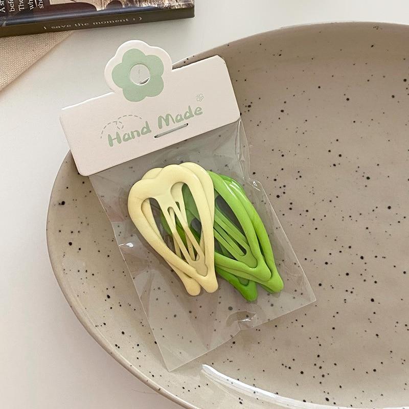 Милые заколки ярких цветов с геометрическим рисунком для девочек, заколки для волос, модные заколки для волос BB, заколки, женские головные уборы, детские аксессуары для волос