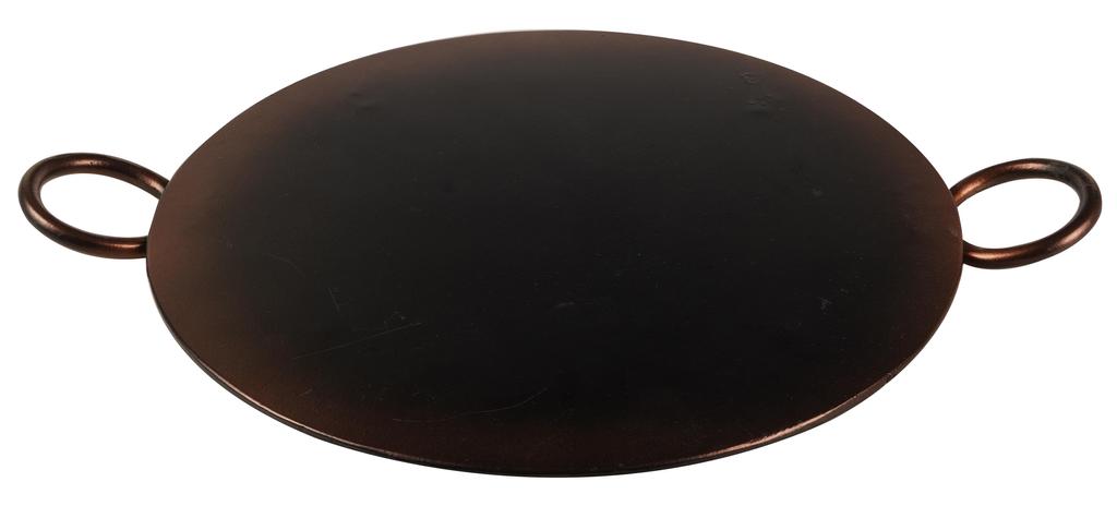 Trifri Круглая сковорода Chapati Tava, 11,5 дюймов, вогнутая, без палочек, индукционная плита Roti Tawa, сковорода Dosa