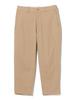 B:MING LIFE STORE by BEAMS Men's Basic Tapered Chino Pants, 3/4 Length, Beige, Size M