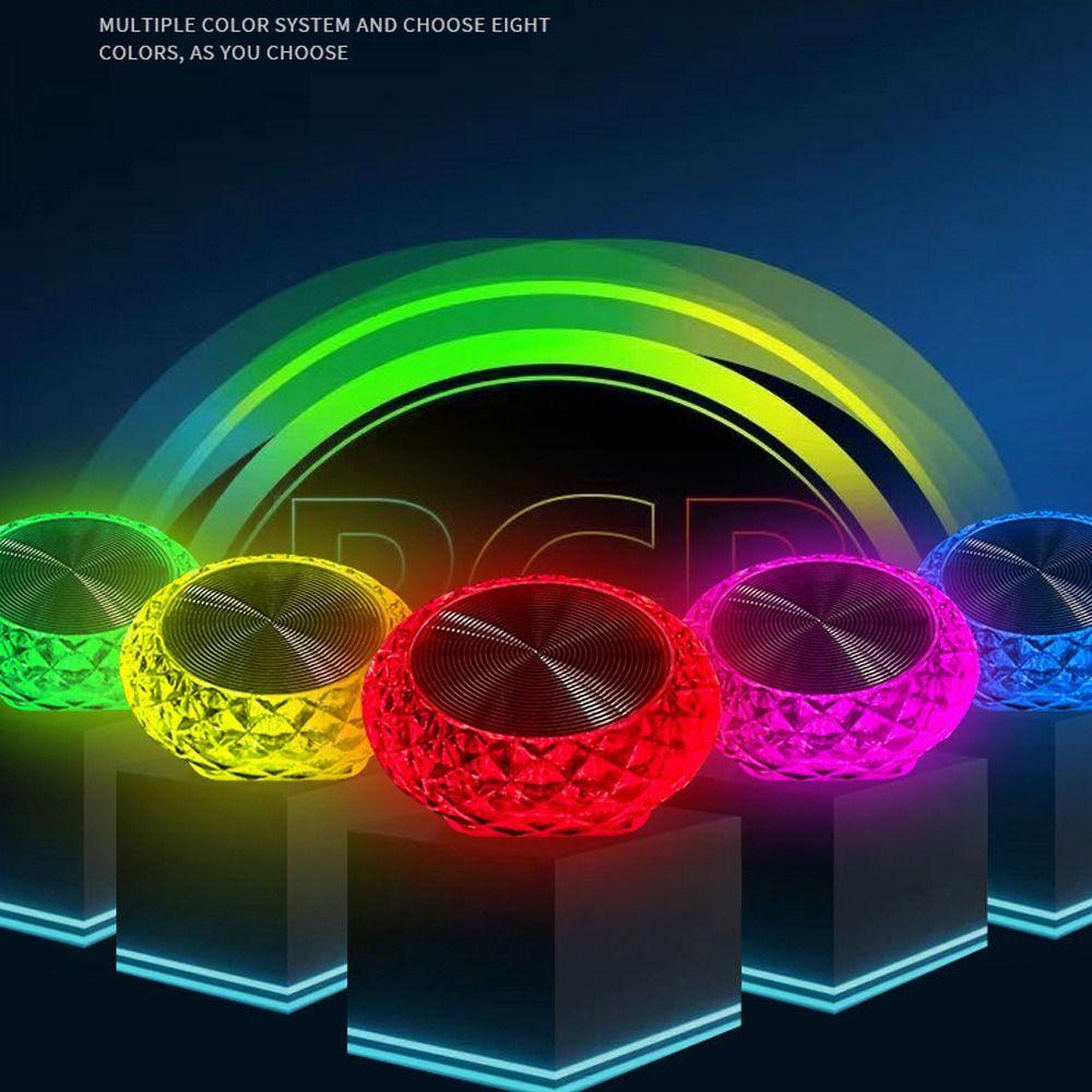 Portable USB Ambient Light Plug Play Auto Interior Light Colorful Car Atmosphere Lamps