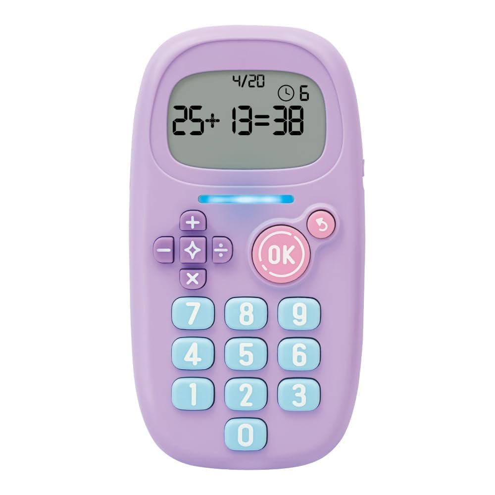 Sonic Ukasapo Picotore Фиолетовый Арифметический Тренажер GS-1139-V для Четырех Основных Операций