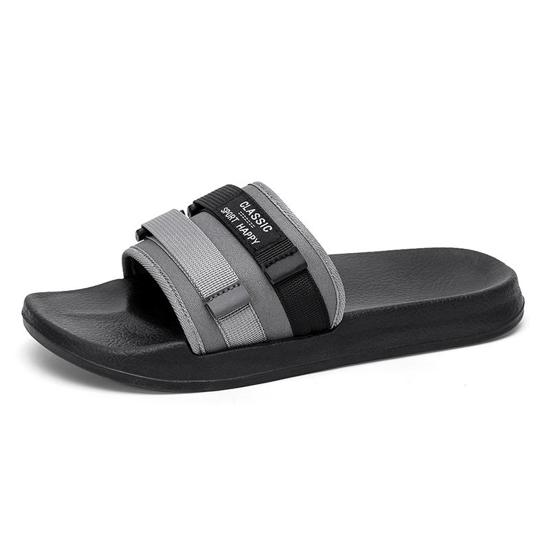 Модные сандалии мужские тапочки толстая подошва мягкая и удобная водонепроницаемая нескользящая обувь для мужчин унисекс для дома и улицы мода