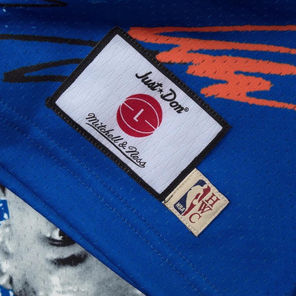 Mitchell & Ness x JUST DONNY New York Knicks Sublimated Jersey 'Blue' Men's DJY1PTRY-NYKNG180453PEW