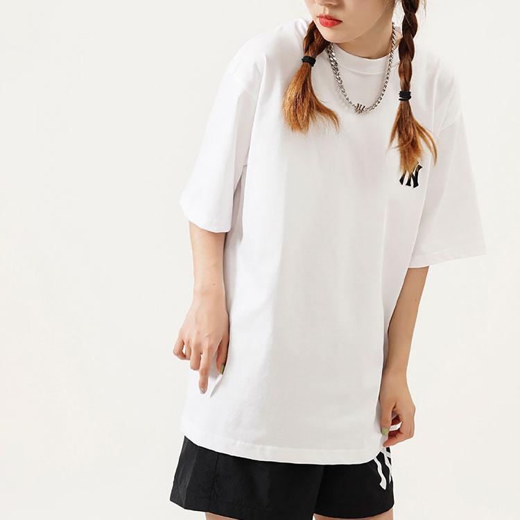 Новые футболки MLB New York Yankees Унисекс Белые 3ATS33023-50WHS