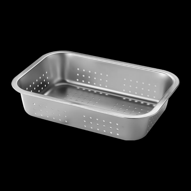 Stainless Steel Rectangular Kitchen Drain Basket