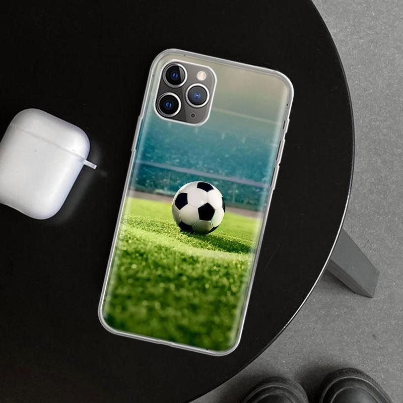 Чехол для телефона 'Футбольная тактика Время' для iPhone 11 12 13 Mini 14 15 Plus 16 Pro Max 17 Air 7 8 + SE Художественный Индивидуальный Fund