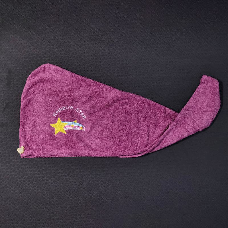 Женская суперабсорбирующая быстросохнущая шапочка для душа - полотенце-обертка из кораллового флиса для сушки волос