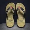 2025 New Slippers Summer Wear Men's Trendy Beach Shoes Flip-flops Fashion Pinch Foot Non-slip Sandals Men's Sandals