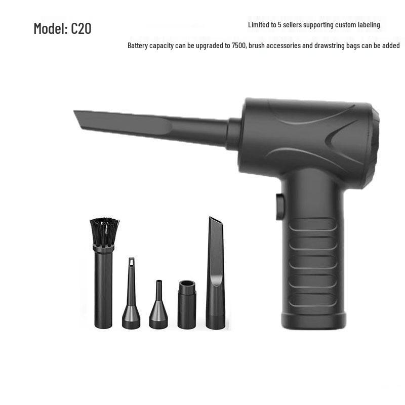 High-Power Wireless Car Vacuum and Keyboard Duster