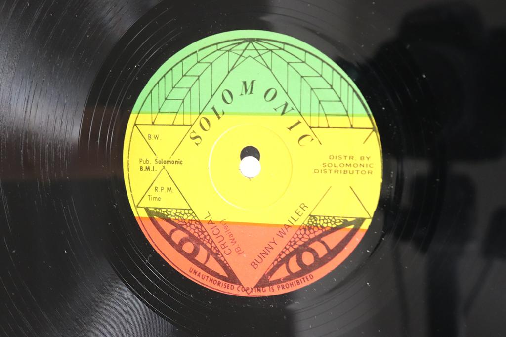 12-дюймовая пластинка BUNNY WAILER Crucial NONE SOLOMONIC Ямайка Регги Ска Даб Б/у