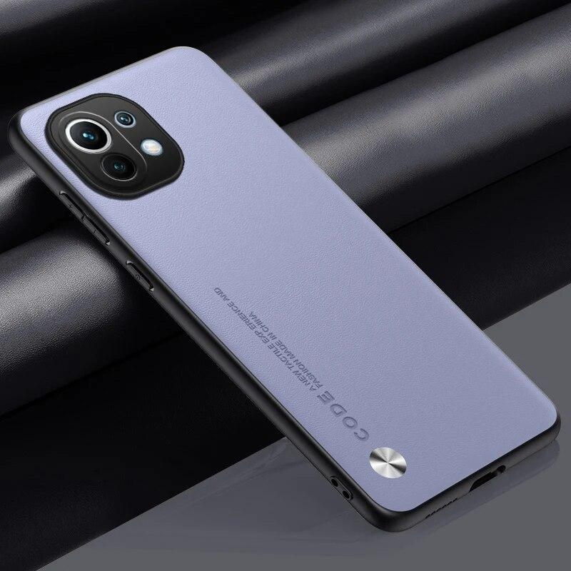 Роскошный кожаный чехол для Xiaomi Mi 11 Lite 5G NE 11T Pro Mi11, силиконовый защитный чехол для телефона Xiaomi Mi 11 Ultra 11i 11X