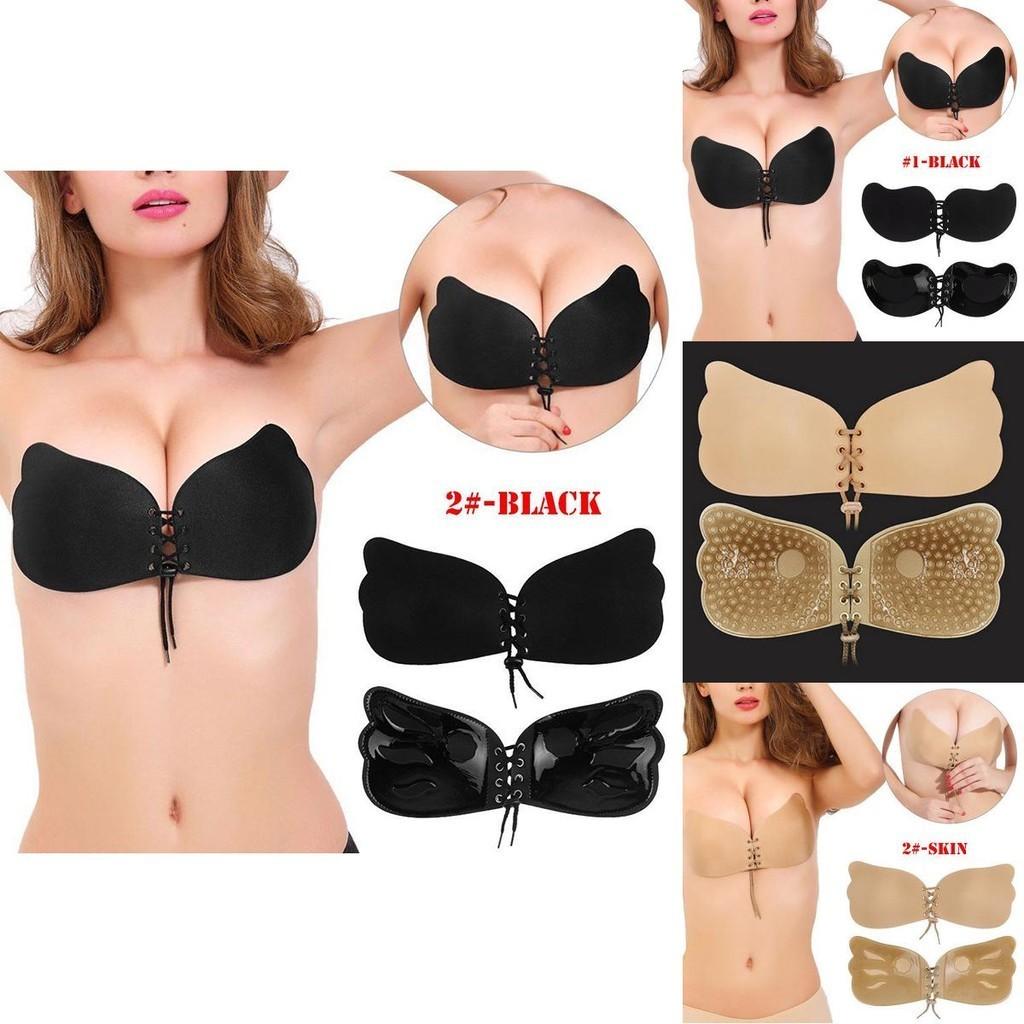 Women Sexy Lingerie Silicone Adhesive Stick On Magical Push Up Invisible Bra For Ultimate Comfort And Support
