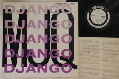 LP Пластинка MODERN JAZZ QUARTET Django SMJ6502PROMO PRESTIGE 1975 Япония Джаз Б/У