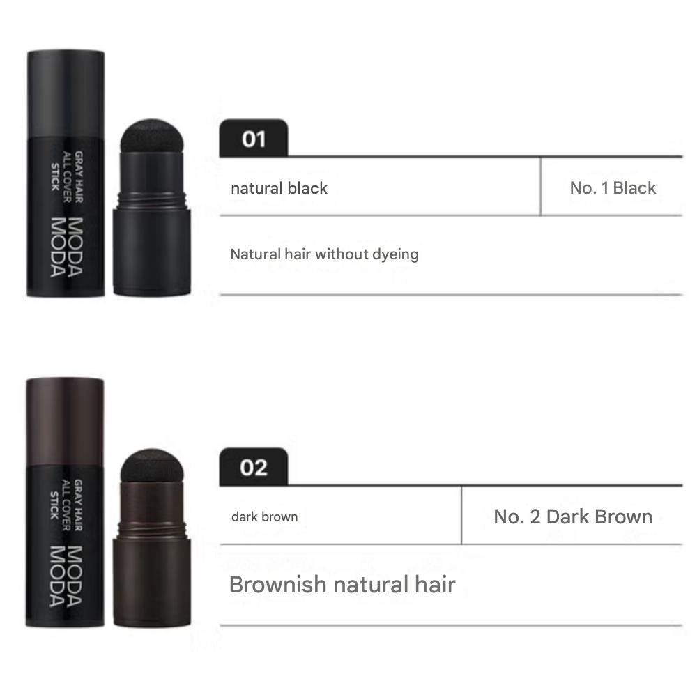 Modamoda Покрытие для седых волос Темно-коричневый