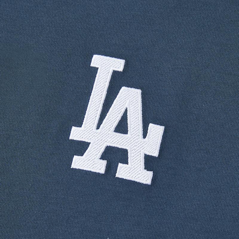 New Era X MLB Осень/Зима 25 Серия Кэтчеров Лос-Анджелес Доджерс Круглый вырез Свободный крой Вышитый логотип Короткий рукав Футболка Унисекс Топы 14701255