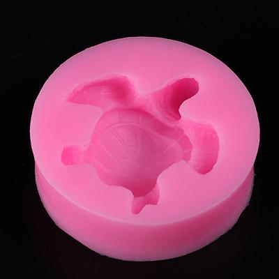 Силиконовая форма, милая морская черепаха, форма океана, тема для украшения торта, форма для резинки