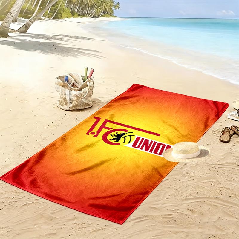 Union Berlin Print Beach Towel, Large Soft Quick Dry Towel for Beach Camping Swimming