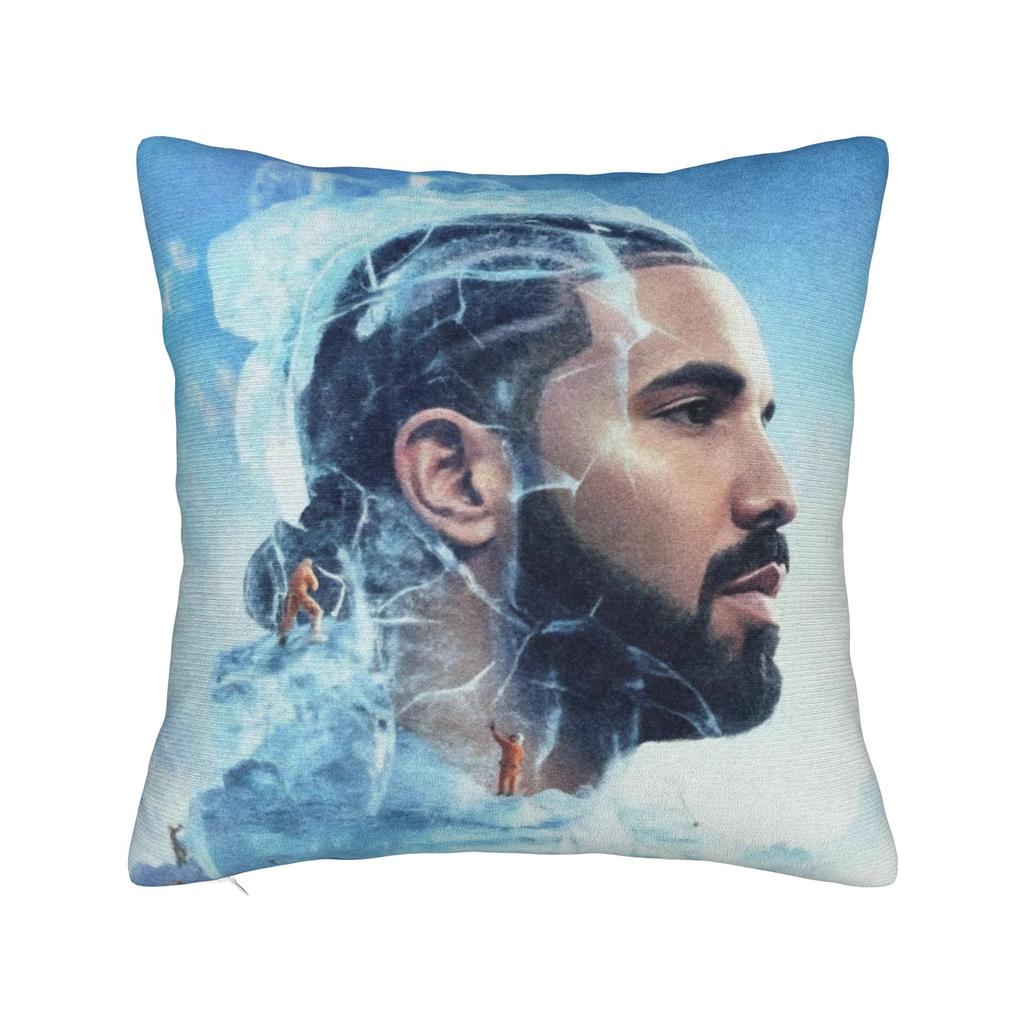 Drake Iceman Album Pillow Cover Stuff Printed Cushion Cover Gift Throw Pillow Case Cover Seater Multiple Sizes