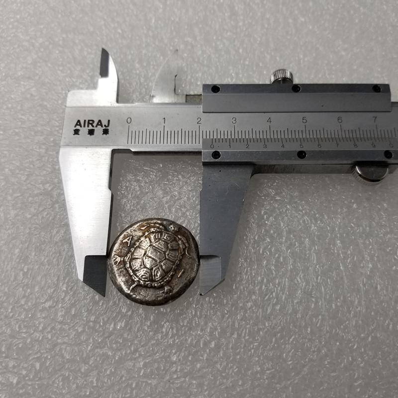 Ancient Greek Coins Copy Silver-plated Coin Antique Foreign Commemorative Coin AVE