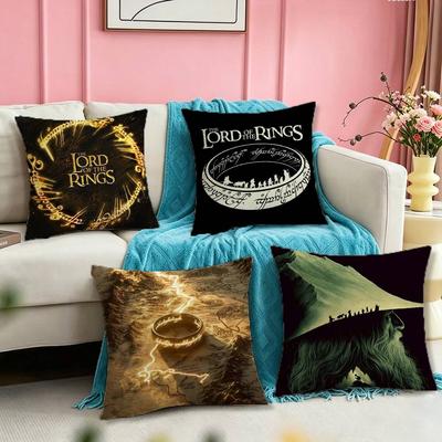 The Lords Of The Rings S Pillow Case Square DoubleSided Sofa Cushion Cover Bedroom Bedside Pillow