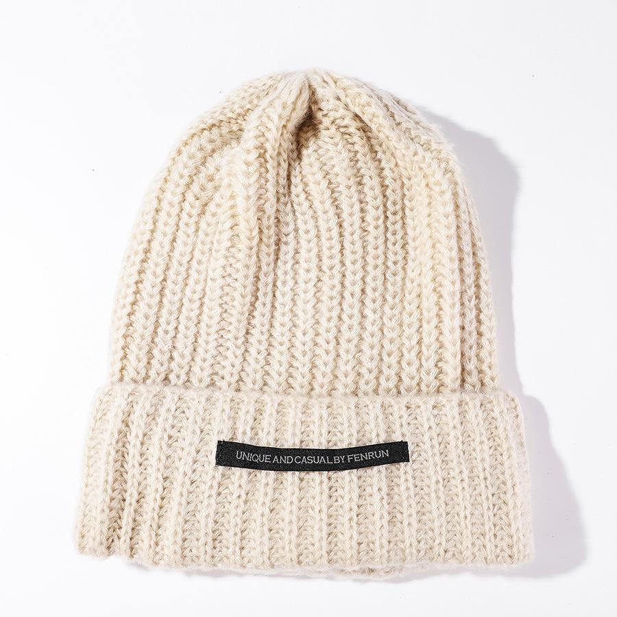 Игольная ткань Стандартные защитные наушники Укладка шапка утолщенная завивка вязаная шапка женская иностранный стиль холодная шапка прилив