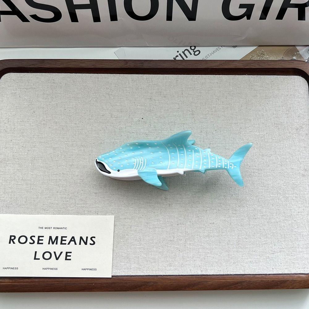 Китовый ацетат животное волос коготь уксусная кислота большая акула заколка креативный морской зверь заколка для волос девушка
